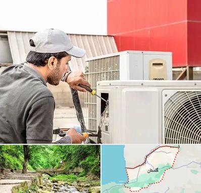 نصاب کولر آبی در گلستان
