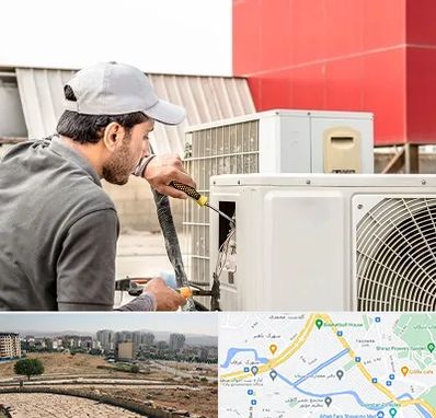 نصاب کولر آبی در کوی وحدت شیراز