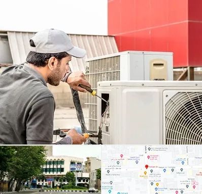 نصاب کولر آبی در طالقانی