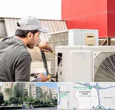 نصاب کولر آبی در آپادانا