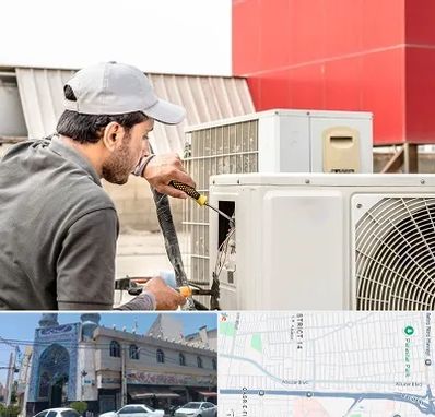 نصاب کولر آبی در بلوار ابوذر