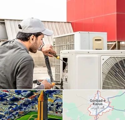 نصاب کولر آبی در گنبد کاووس