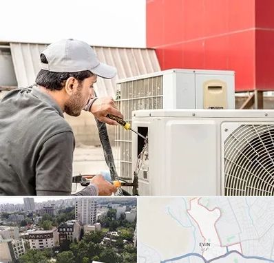 نصاب کولر آبی در اوین