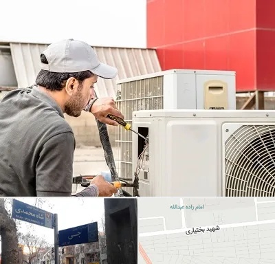 نصاب کولر آبی در سی متری جی