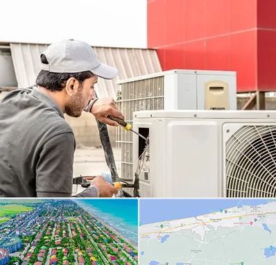 نصاب کولر آبی در فریدونکنار