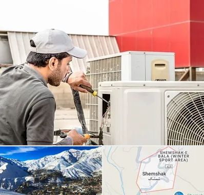 نصاب کولر آبی در شمشک