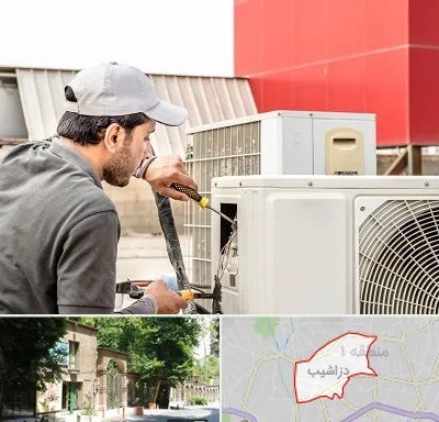 نصاب کولر آبی در دزاشیب