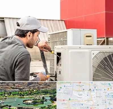 نصاب کولر آبی در منطقه 9 تهران