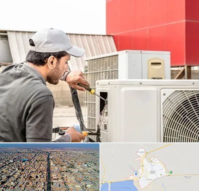نصاب کولر آبی در بندر ماهشهر