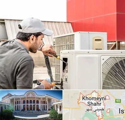 نصاب کولر آبی در خمینی شهر