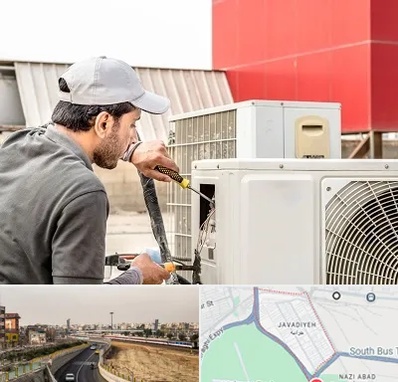 نصاب کولر آبی در جوادیه