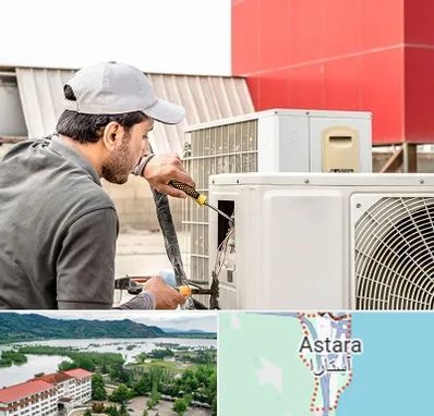 نصاب کولر آبی در آستارا