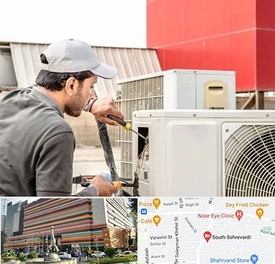 نصاب کولر آبی در سهروردی 