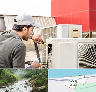 نصاب کولر آبی در رویان