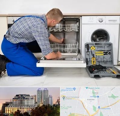 نصاب ماشین ظرفشویی در فرشته 