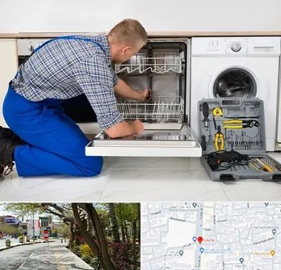 نصاب ماشین ظرفشویی در خیابان توحید اصفهان