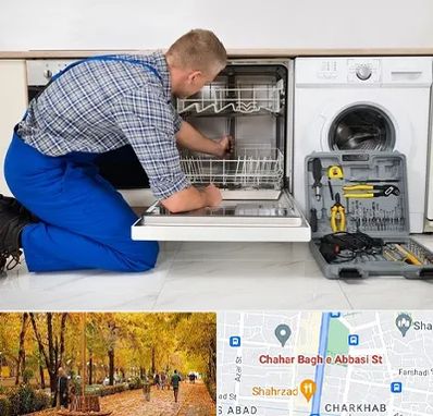 نصاب ماشین ظرفشویی در چهارباغ اصفهان