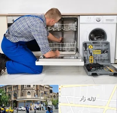 نصاب ماشین ظرفشویی در لاله زار