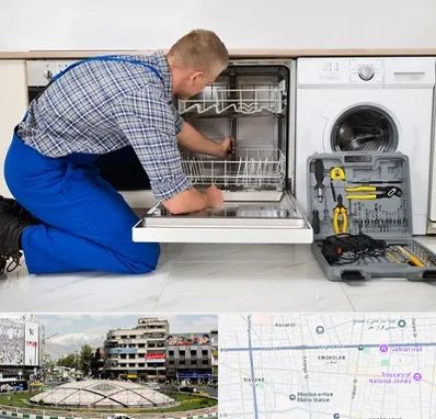 نصاب ماشین ظرفشویی در مرکز تهران