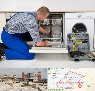 نصاب ماشین ظرفشویی در حکیمیه 