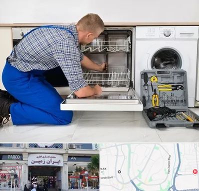 نصاب ماشین ظرفشویی در ایران زمین