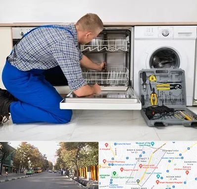 نصاب ماشین ظرفشویی در شریعتی 