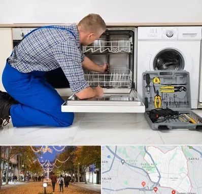 نصاب ماشین ظرفشویی در ولیعصر ارومیه