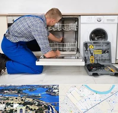 نصاب ماشین ظرفشویی در کوروش اهواز