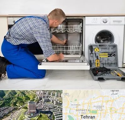 نصاب ماشین ظرفشویی در شمال تهران 