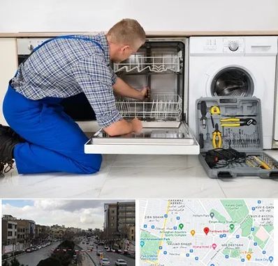 نصاب ماشین ظرفشویی در بلوار فردوسی مشهد