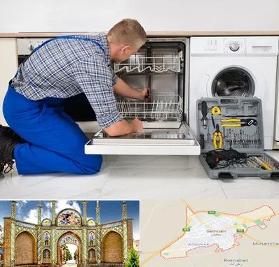 نصاب ماشین ظرفشویی در سمنان