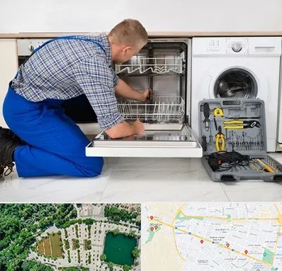 نصاب ماشین ظرفشویی در وکیل آباد مشهد