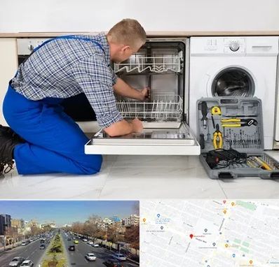 نصاب ماشین ظرفشویی در بلوار معلم مشهد