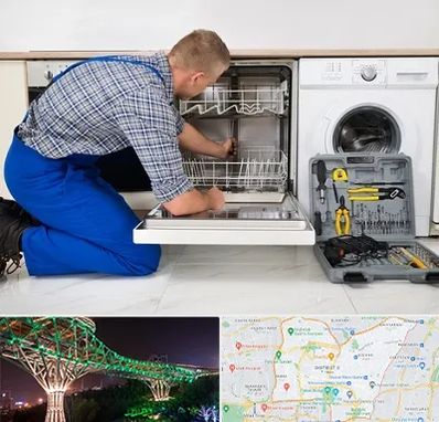 نصاب ماشین ظرفشویی در منطقه 3 تهران