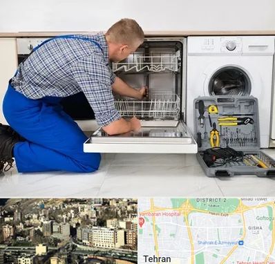 نصاب ماشین ظرفشویی در مرزداران 