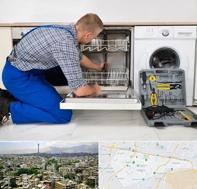 نصاب ماشین ظرفشویی در منطقه 8 تهران