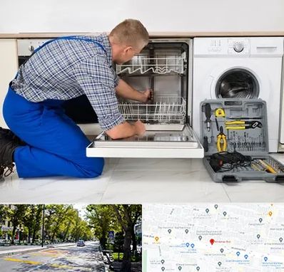 نصاب ماشین ظرفشویی در میرداماد