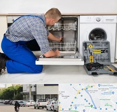 نصاب ماشین ظرفشویی در قدوسی شرقی شیراز