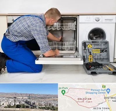 نصاب ماشین ظرفشویی در شهرک گلستان شیراز