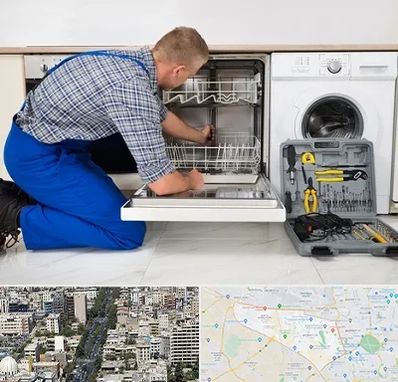 نصاب ماشین ظرفشویی در منطقه 18 تهران