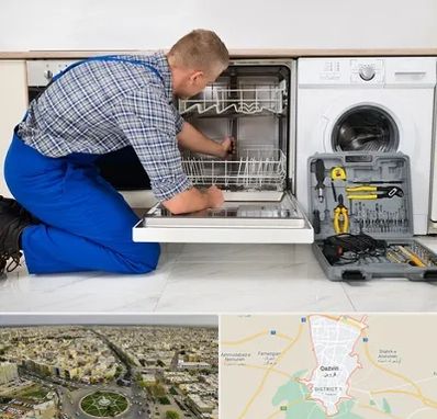 نصاب ماشین ظرفشویی در قزوین