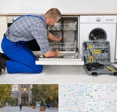 نصاب ماشین ظرفشویی در منطقه 12 تهران