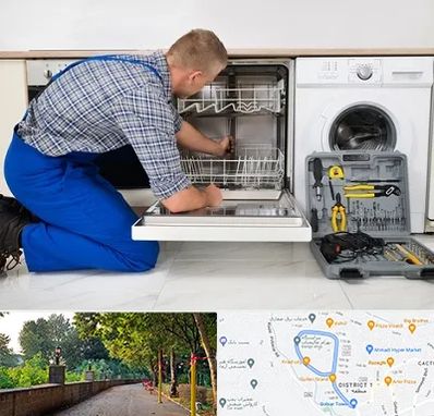 نصاب ماشین ظرفشویی در بلوار گیلان رشت