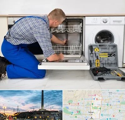 نصاب ماشین ظرفشویی در منطقه 2 تهران