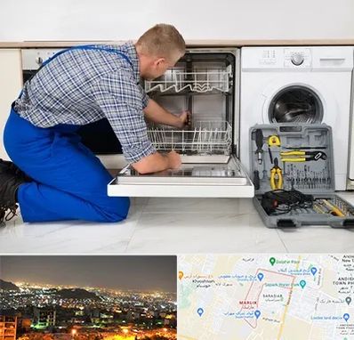 نصاب ماشین ظرفشویی در مارلیک کرج