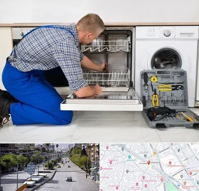 نصاب ماشین ظرفشویی در خیابان زند شیراز