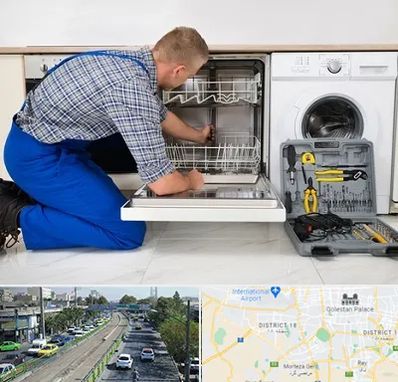 نصاب ماشین ظرفشویی در جنوب تهران 