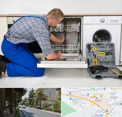 نصاب ماشین ظرفشویی در مهرویلا کرج