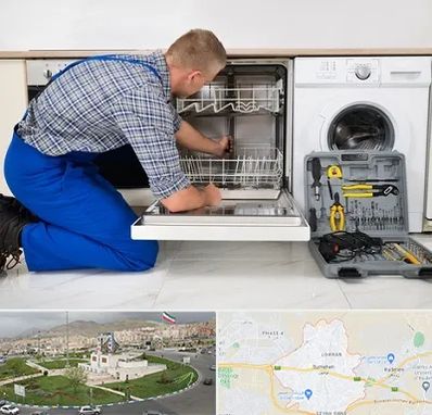 نصاب ماشین ظرفشویی در بومهن