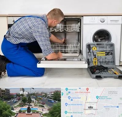 نصاب ماشین ظرفشویی در بهارستان 